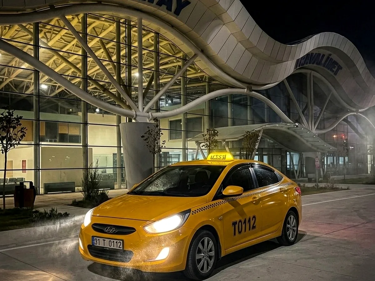 Hatay Havalimanı gece taksi transferi