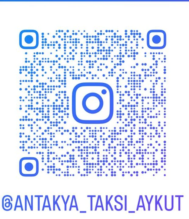 Instagram Antakya Taksi Aykut QR