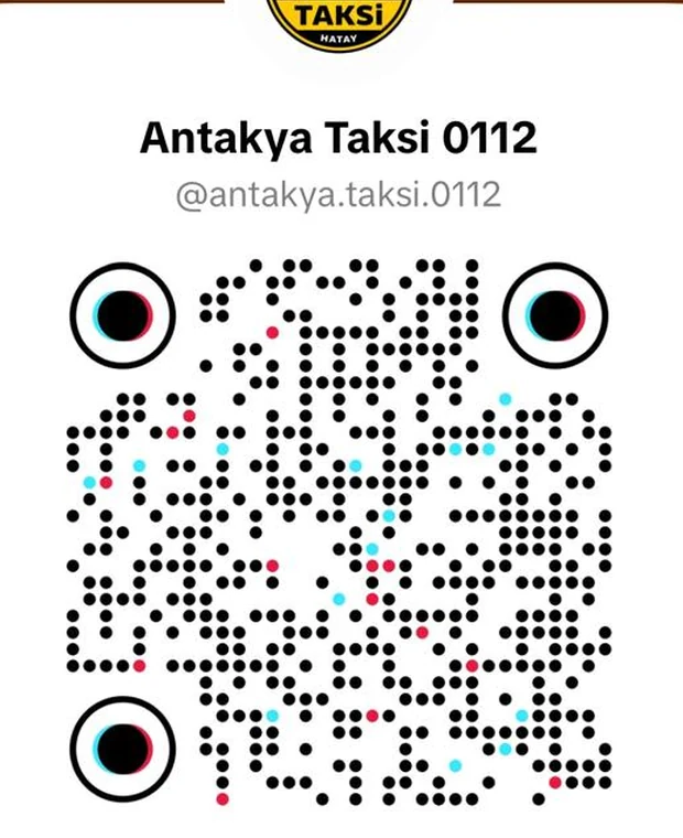 TikTok Antakya Taksi QR